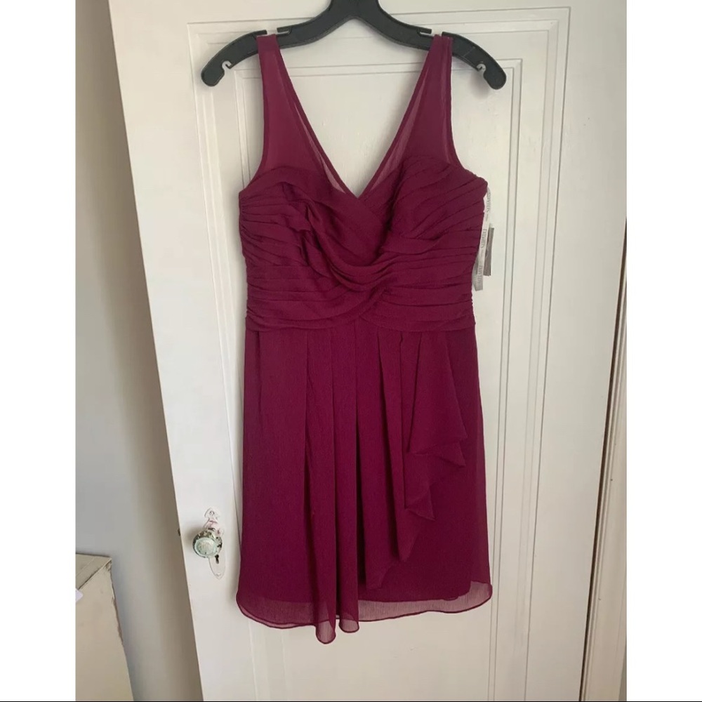 David’s Bridal Sangria Bridesmaids Dress